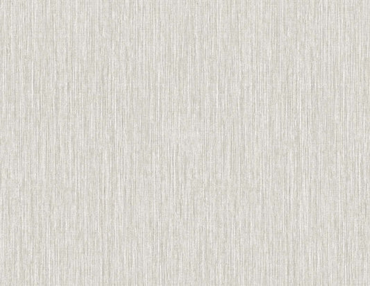 TS80908 Seabrook Designs Even More Textures Wallpaper Vertical Stria Fog & Metallic Silver
