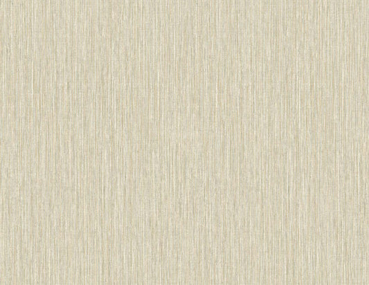 TS80925 Seabrook Designs Even More Textures Wallpaper Vertical Stria Desert & Metallic Gold