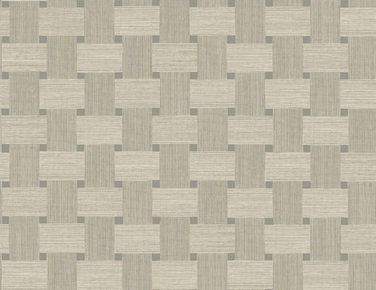 TS81805 Seabrook Designs Even More Textures Wallpaper Basketweave Yerba