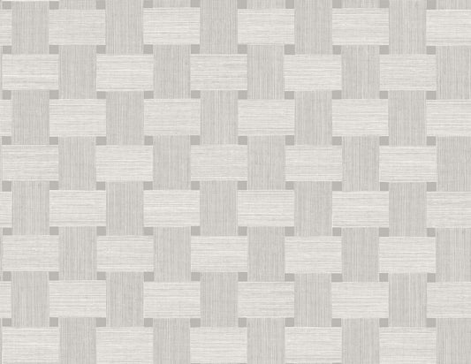 TS81818 Seabrook Designs Even More Textures Wallpaper Basketweave Mirage