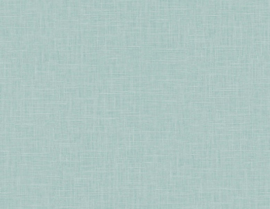TS81914 Seabrook Designs Even More Textures Wallpaper Myrna Linen Victorian Teal