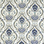 TT8829 Maxwell DRAPERY/MULTI- PATTERN # 829 INDIGO CT-ODYSSEY