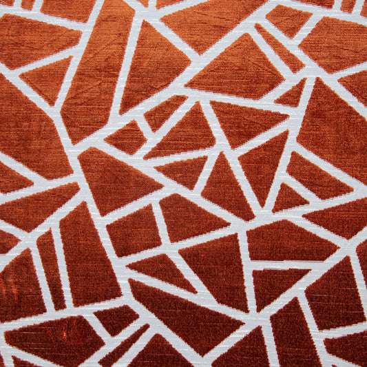 TW1641 Maxwell VELVET PATTERN # 641 RUST PCVELVETS