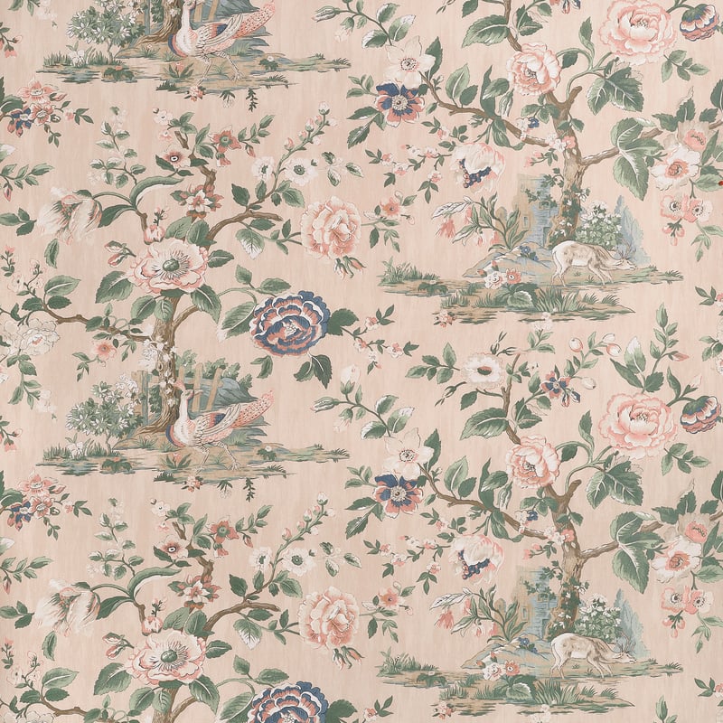 TWW10539 Thibaut Apricot Wallpaper