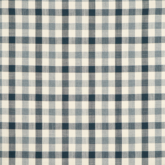 TY2752 Maxwell DRAPERY/MULTI-STRIPE/CHECK # 752 VINTAGE BLUE STRIPES&CHECKSIV