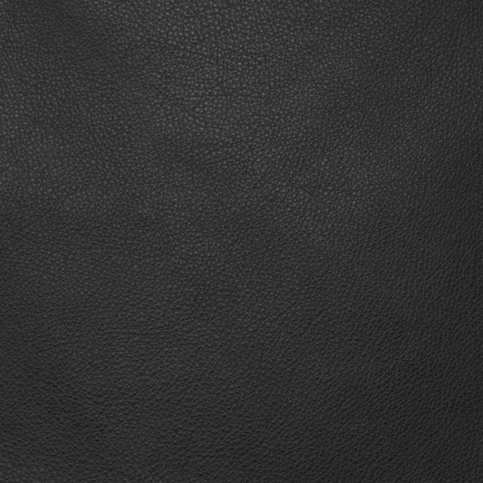 Tuscany Peppercorn Matte,Plain Black Charlotte Fabrics Genuine Leather