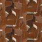 U98054 Coraggio Cream/Cognac Fabric