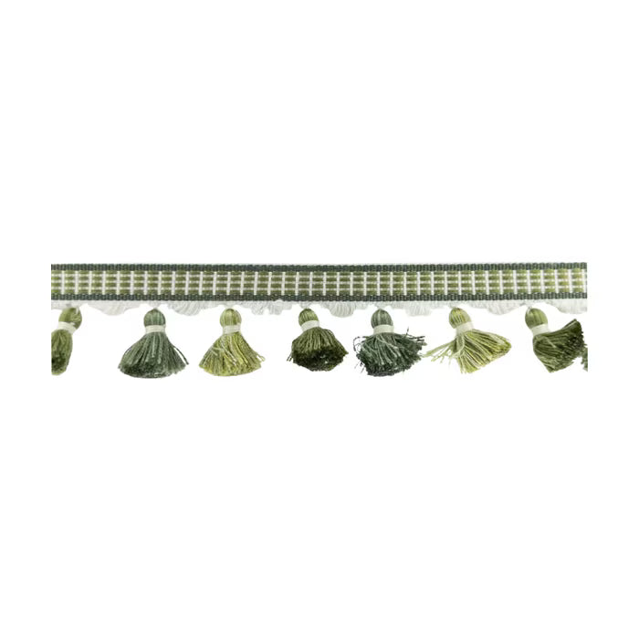 ULST-3 STOUT ULSTER TASSEL FRINGE 3 MOSS MOSS TRIMMING