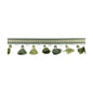 ULST-3 STOUT ULSTER TASSEL FRINGE 3 MOSS MOSS TRIMMING