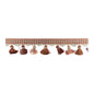 ULST-5 STOUT ULSTER TASSEL FRINGE 5 CLAY CLAY TRIMMING