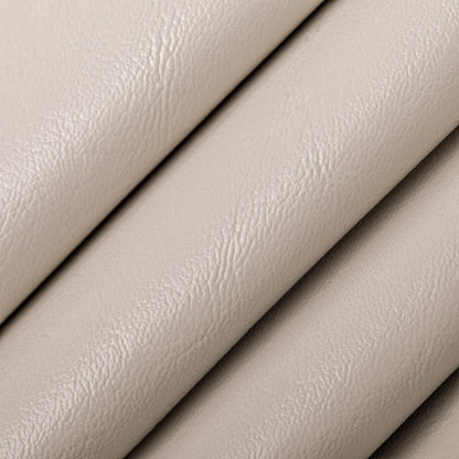 V1008 Leather Grain,Plain & Solid Sugar White & Ivory Charlotte Fabrics Vinyl