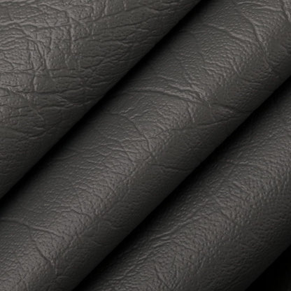 V1010 Leather Grain,Plain & Solid Shadow Grey & Silver Charlotte Fabrics Vinyl