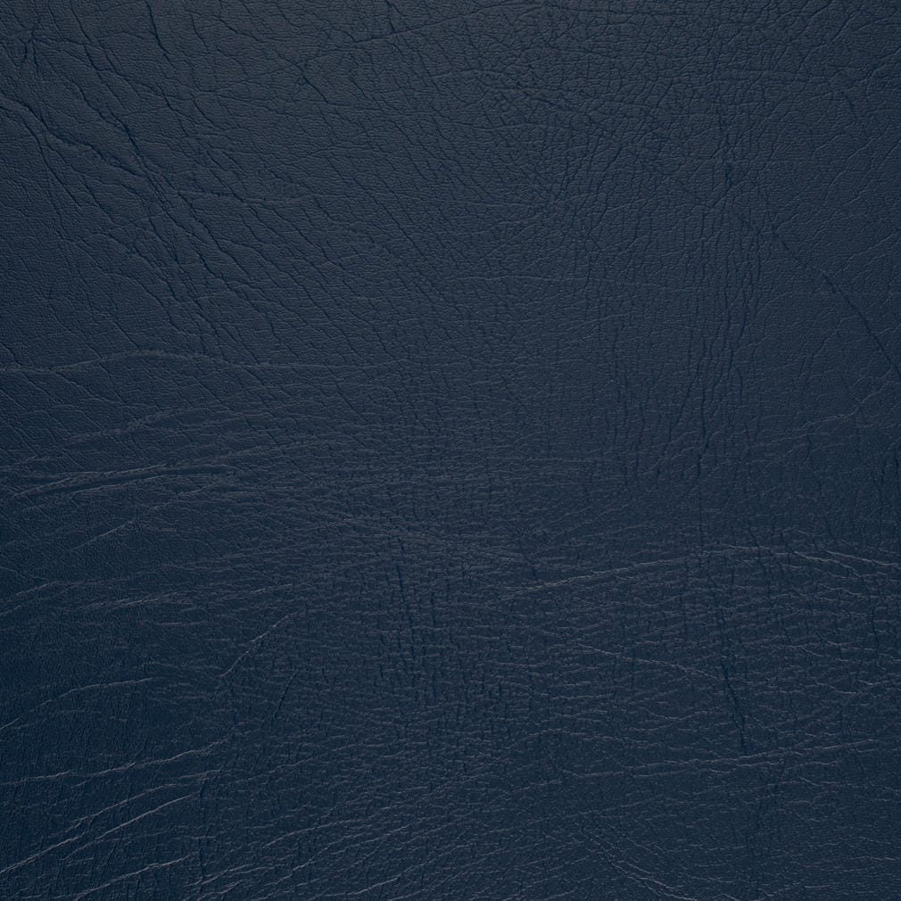V1011 Leather Grain,Plain & Solid Indigo Blue Charlotte Fabrics Vinyl