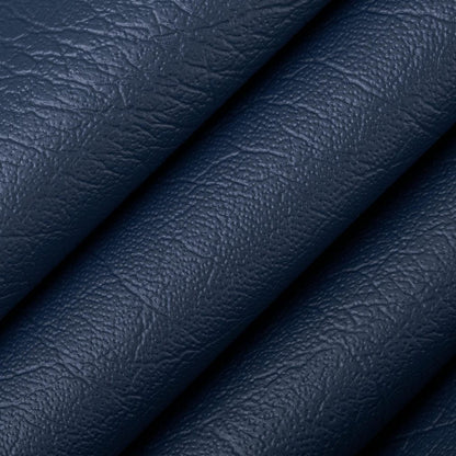 V1011 Leather Grain,Plain & Solid Indigo Blue Charlotte Fabrics Vinyl