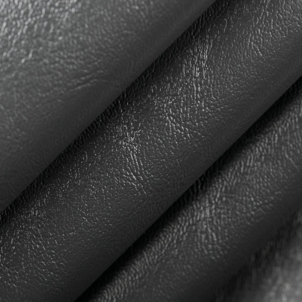 V1019 Plain & Solid Charcoal Grey & Silver Charlotte Fabrics Vinyl