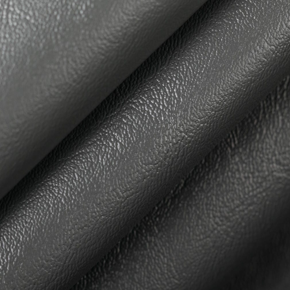 V1024 Plain & Solid Gunmetal Grey & Silver Charlotte Fabrics Vinyl
