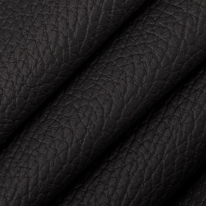 V1044 Leather Grain,Plain & Solid Onyx Black Charlotte Fabrics Vinyl