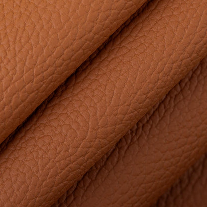 V1051 Leather Grain,Plain & Solid Spice Brown,Orange & Rust Charlotte Fabrics Vinyl