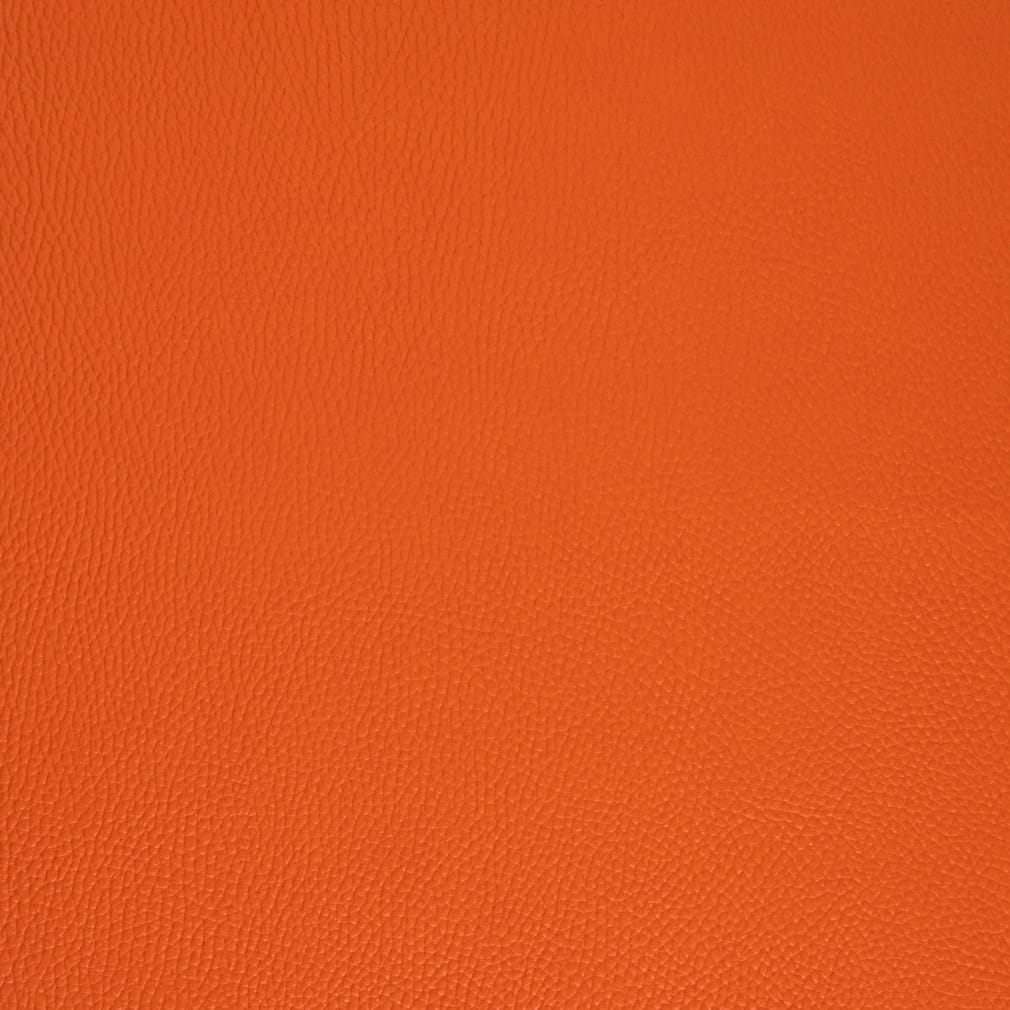 V1053 Leather Grain,Plain & Solid Pumpkin Orange & Rust Charlotte Fabrics Vinyl