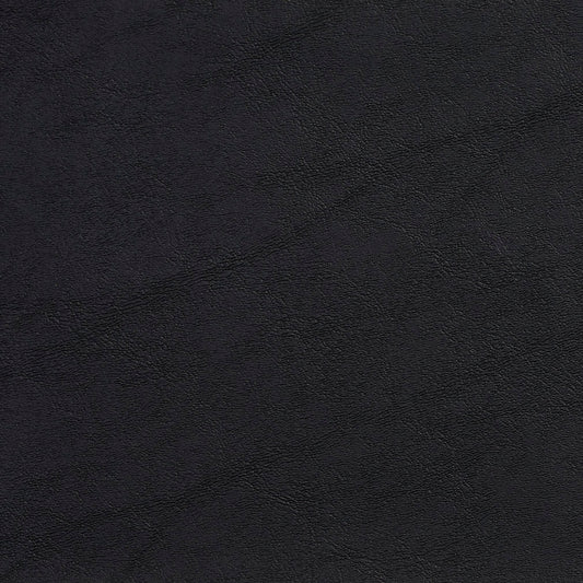 V105 Leather Grain,Plain & Solid Wallaby Black Black Charlotte Fabrics Vinyl