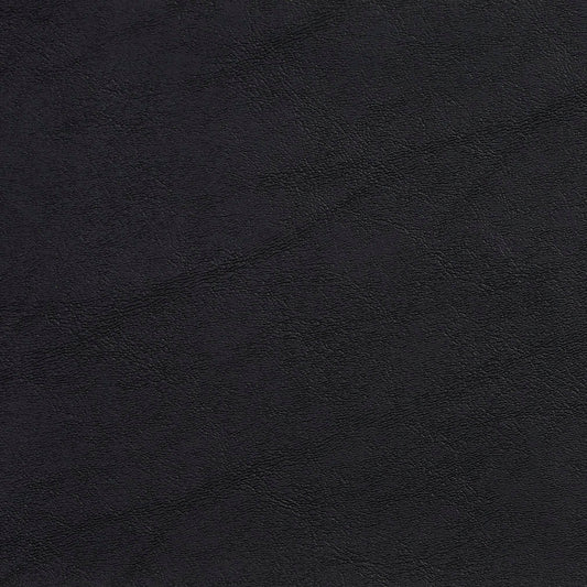 V105 Leather Grain,Plain & Solid Black Charlotte Fabrics Vinyl