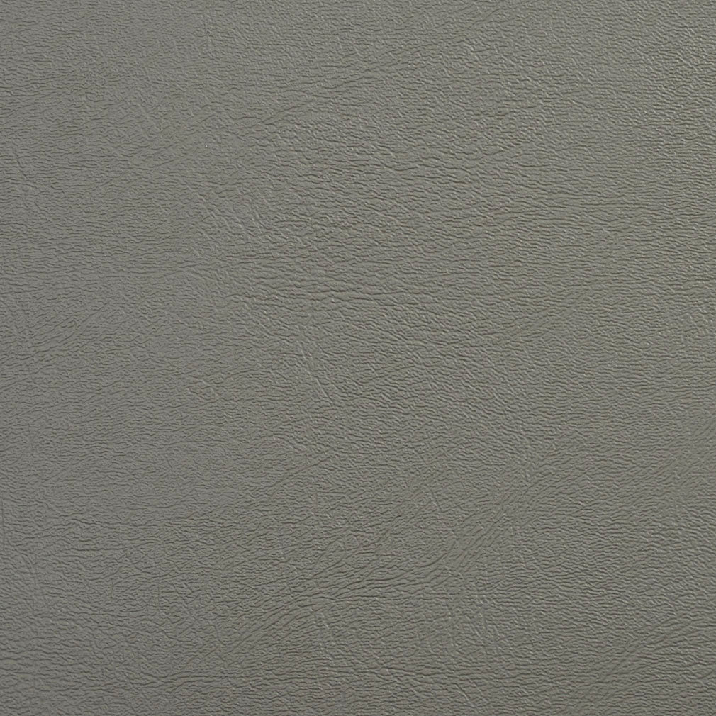 V117 Leather Grain,Plain & Solid Stone Grey & Silver Charlotte Fabrics Vinyl