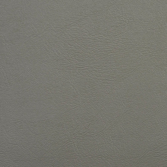 V117 Leather Grain,Plain & Solid Stone Grey & Silver Charlotte Fabrics Vinyl