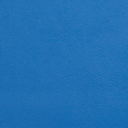 V121 Leather Grain,Plain & Solid Blue Charlotte Fabrics Vinyl