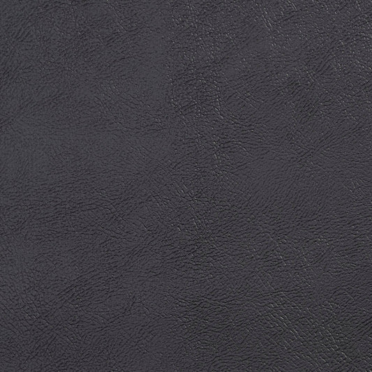 V122 Leather Grain,Plain & Solid Black Charlotte Fabrics Vinyl