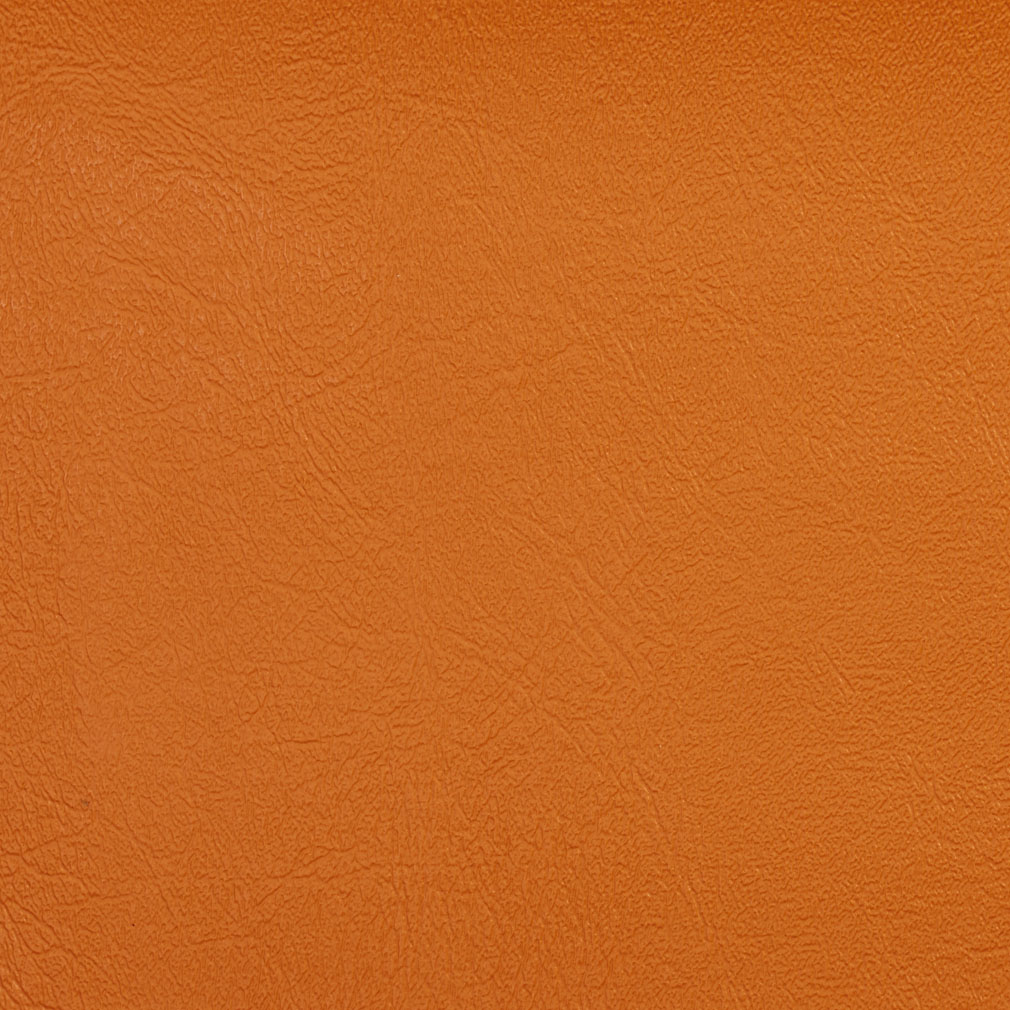 V126 Leather Grain,Plain & Solid Tiger Lily Orange & Rust Charlotte Fabrics Vinyl