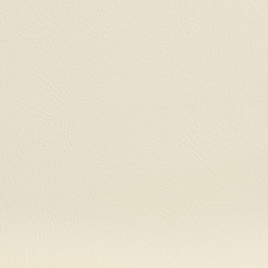 V140 Leather Grain,Plain & Solid Ivory White & Ivory Charlotte Fabrics Vinyl