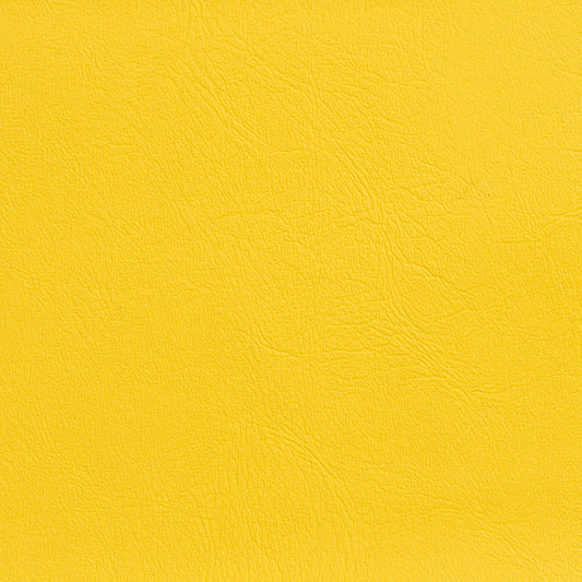 V142 Leather Grain,Plain & Solid Canary Gold & Yellow Charlotte Fabrics Vinyl