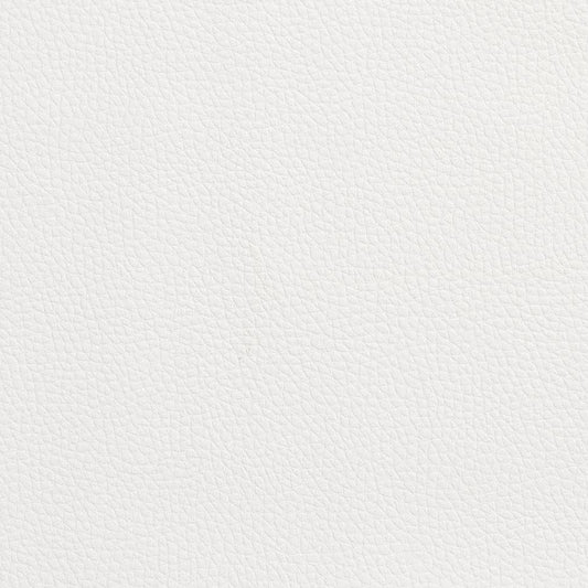 V152 Leather Grain,Plain & Solid White White & Ivory Charlotte Fabrics Vinyl