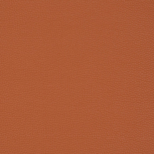V203 Leather Grain,Plain & Solid Sienna Brown Charlotte Fabrics Vinyl