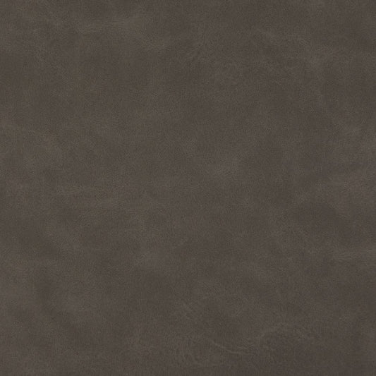 V224 Leather Grain,Plain & Solid Char Brown Grey & Silver Charlotte Fabrics Vinyl