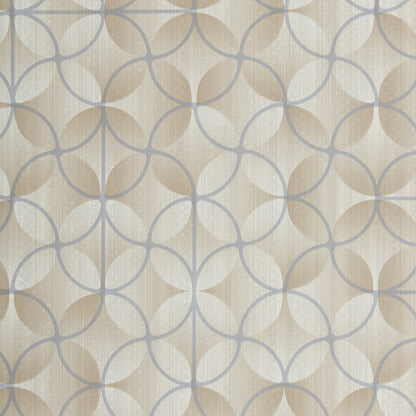 V278 Abstract & Geometric Iceberg Beige & Taupe,Grey & Silver Charlotte Fabrics Vinyl