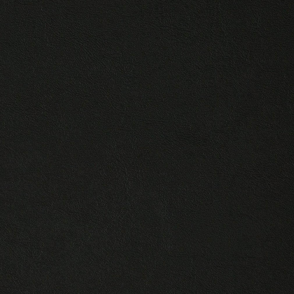 V384 Leather Grain,Plain & Solid Jet Black Charlotte Fabrics Vinyl