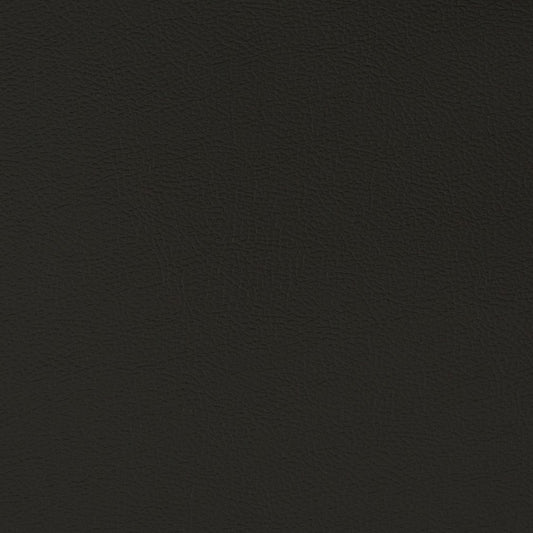 V395 Leather Grain,Plain & Solid Ebony Black Charlotte Fabrics Vinyl