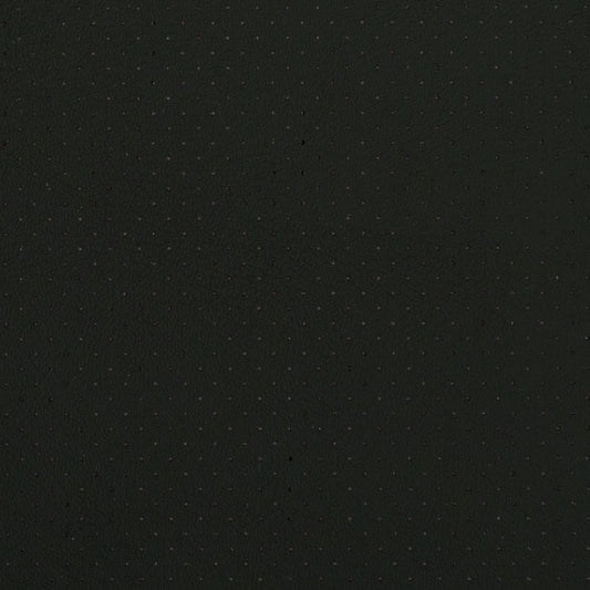 V402 Plain & Solid Ebony Perforated Black Charlotte Fabrics Vinyl