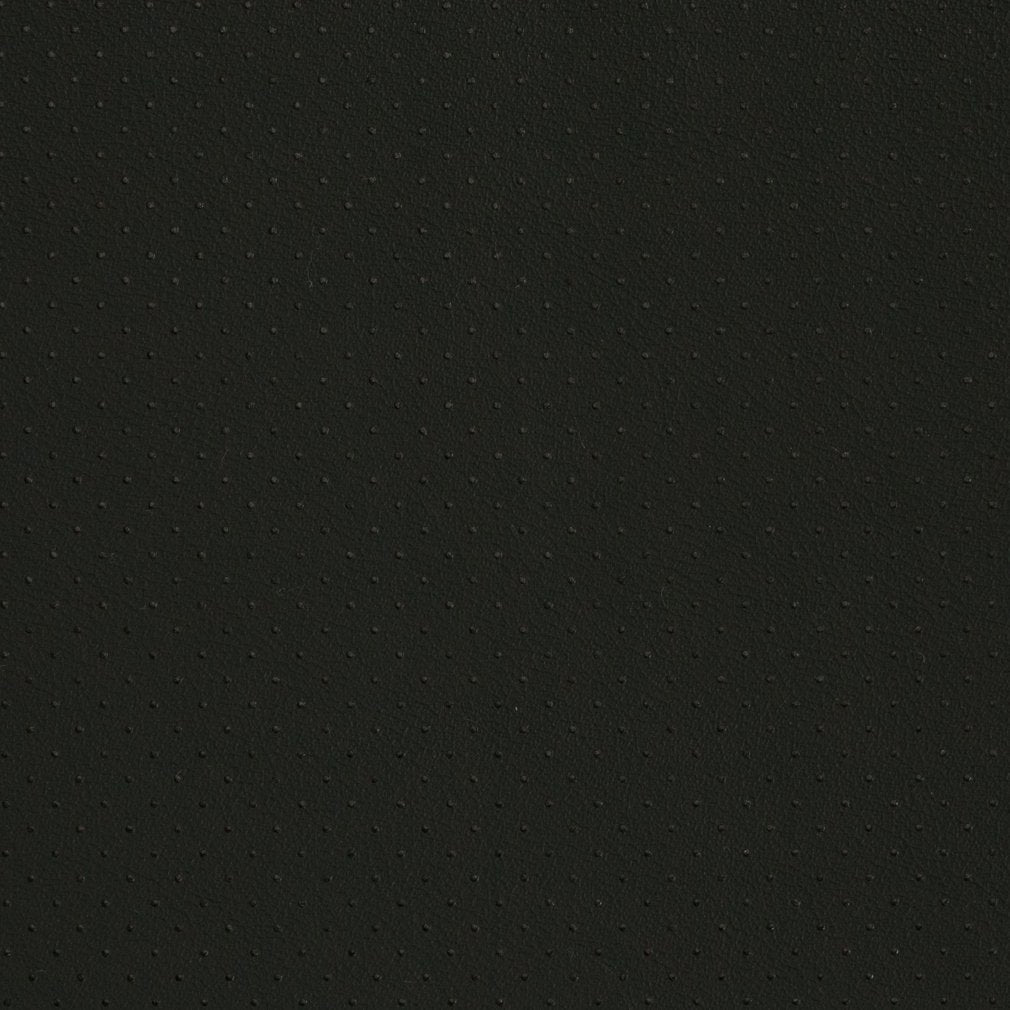 V406 Plain & Solid Black Perforated Black Charlotte Fabrics Vinyl