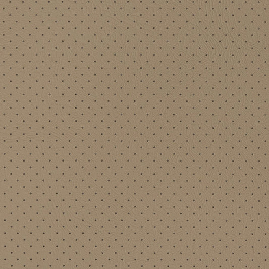 V407 Plain & Solid Fawn Perforated Brown Charlotte Fabrics Vinyl