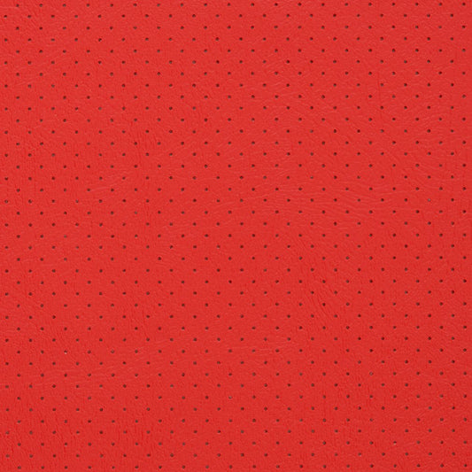 V408 Plain & Solid Red Perforated Red & Burgundy Charlotte Fabrics Vinyl