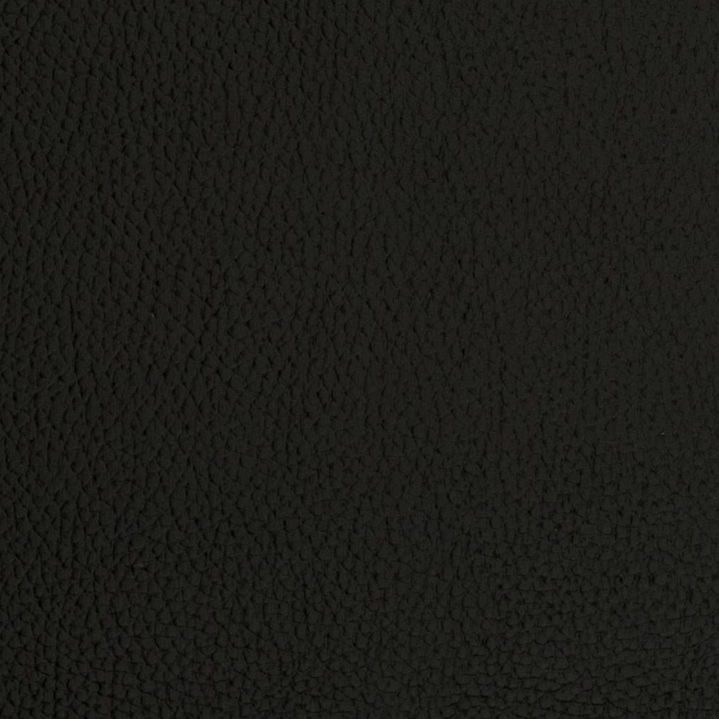 V423 Leather Grain,Plain & Solid Onyx Black Charlotte Fabrics Vinyl