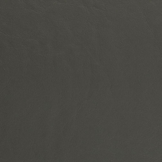 V443 Leather Grain,Plain & Solid Graphite Grey & Silver Charlotte Fabrics Vinyl