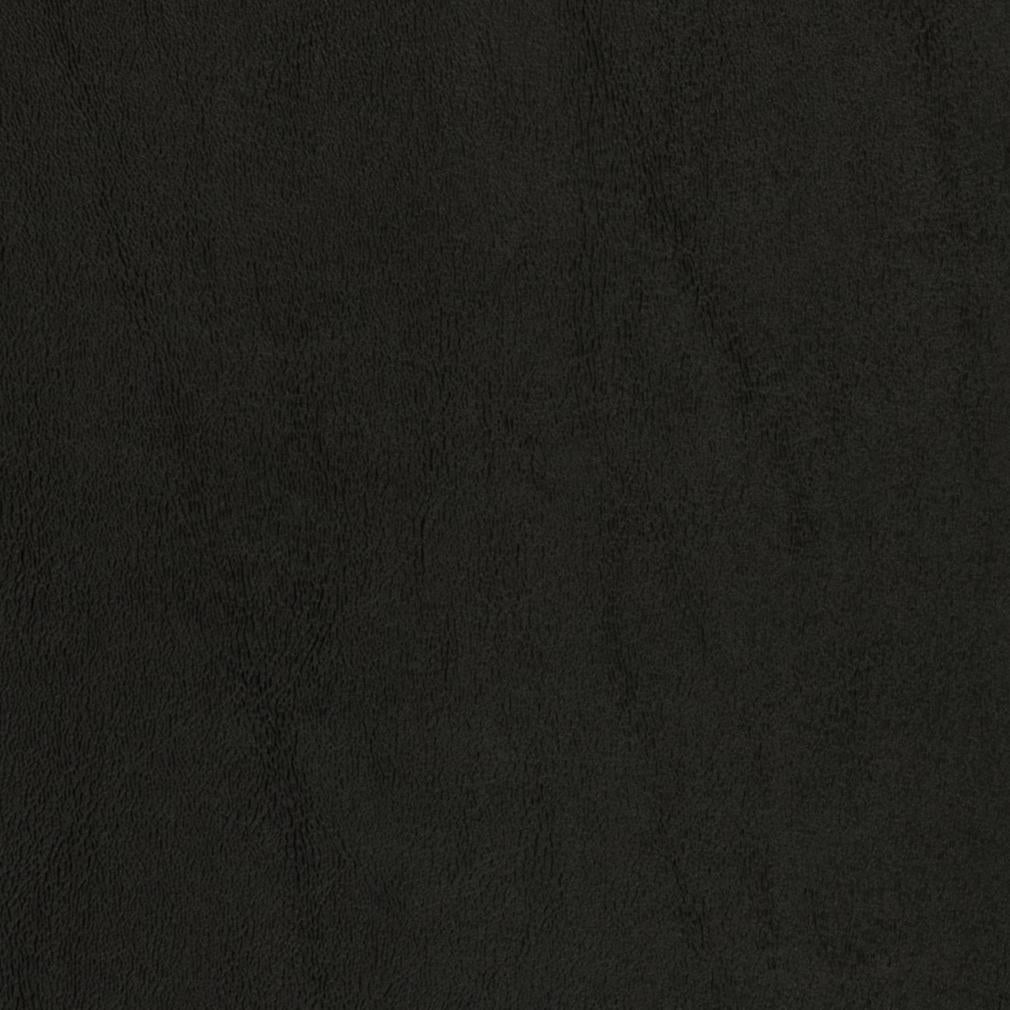 V447 Leather Grain,Plain & Solid Wallaby Black Charlotte Fabrics Vinyl