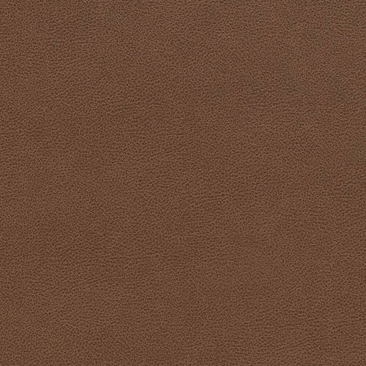 V509 Leather Grain,Plain & Solid Pecan Brown Charlotte Fabrics Vinyl