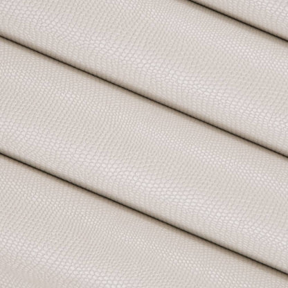 V609 Animal Print Alabaster White & Ivory Charlotte Fabrics Vinyl
