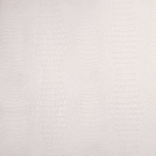 V612 Animal Print White White & Ivory Charlotte Fabrics Vinyl
