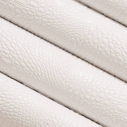 V612 Animal Print White White & Ivory Charlotte Fabrics Vinyl