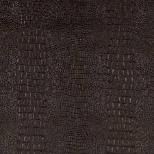 V615 Animal Print Mahogany Brown Charlotte Fabrics Vinyl